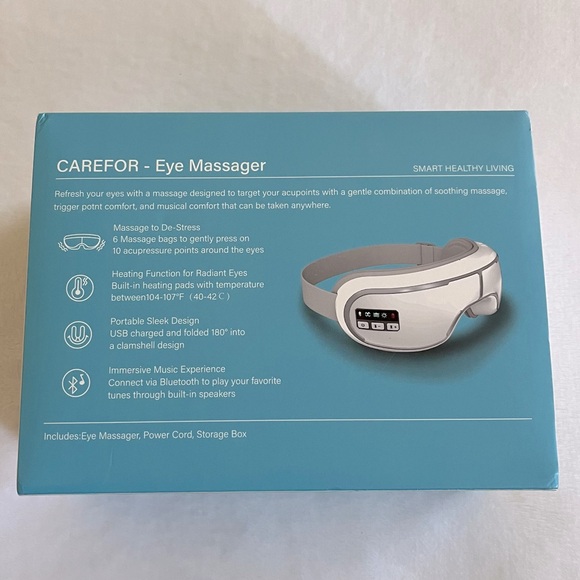 New Heated Bluetooth Eye Massager Mask with Music - Picture 12 of 15